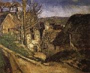Paul Cezanne The House of the Hanged Man at Auvers Spain oil painting artist